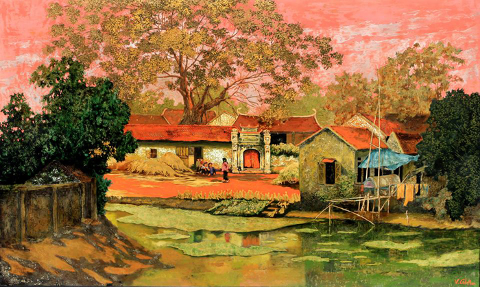 What is Lacquer Painting? Definition of lacquer painting