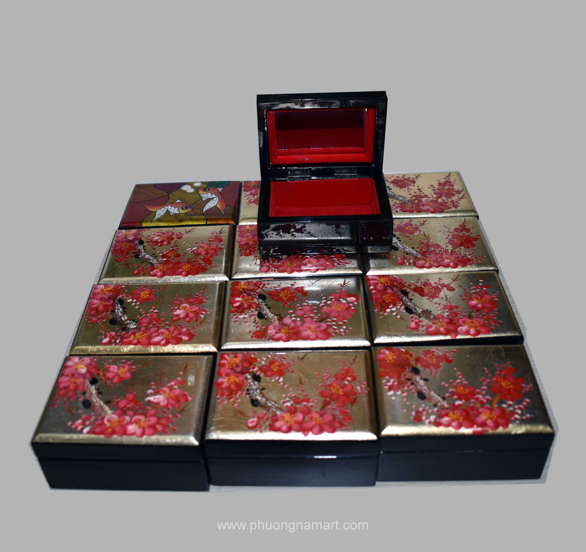 Other Lacquer-Ware Items - Box Lacquer - PN022010
