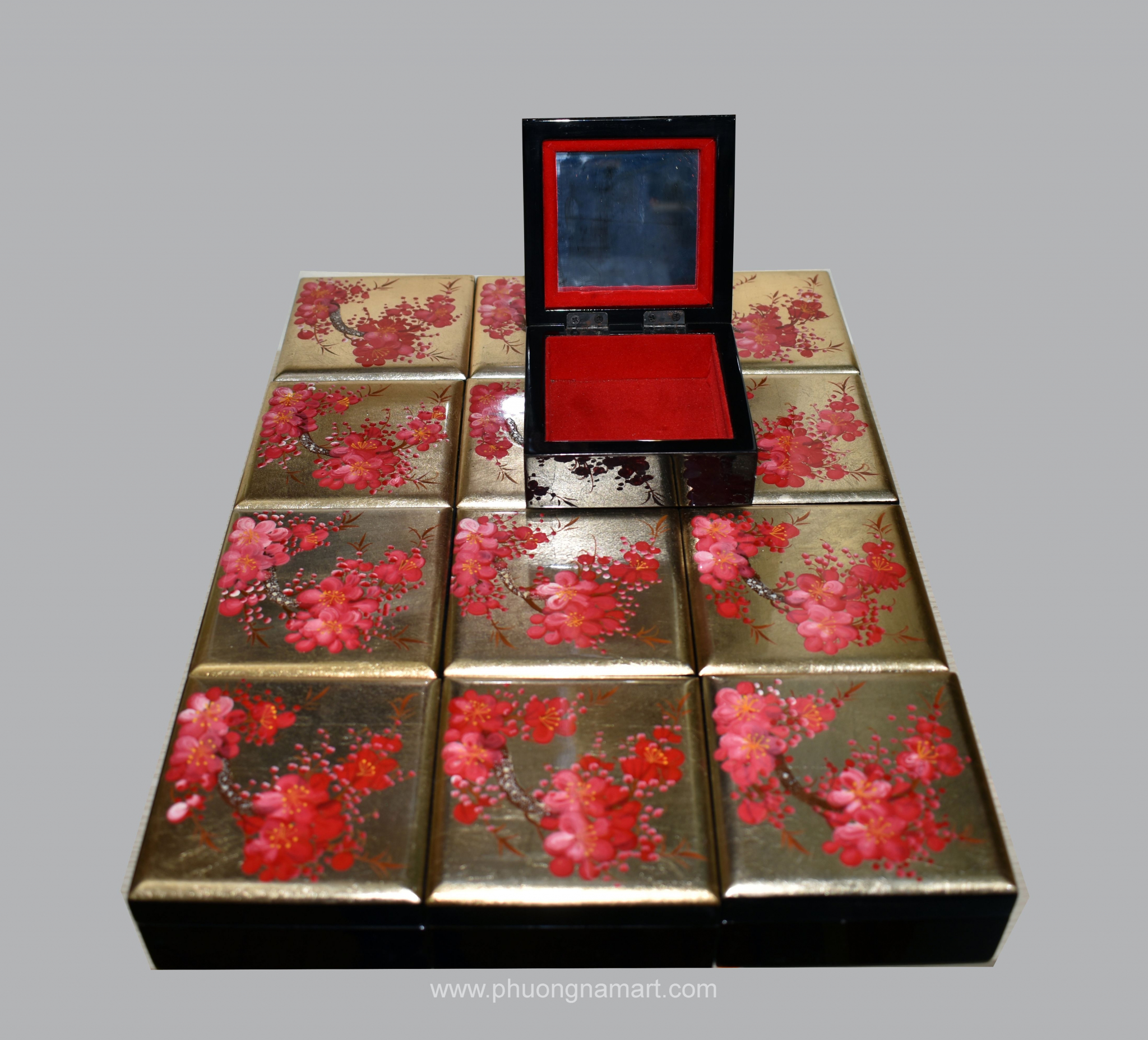 Other Lacquer-Ware Items - Box Lacquer - PN022011