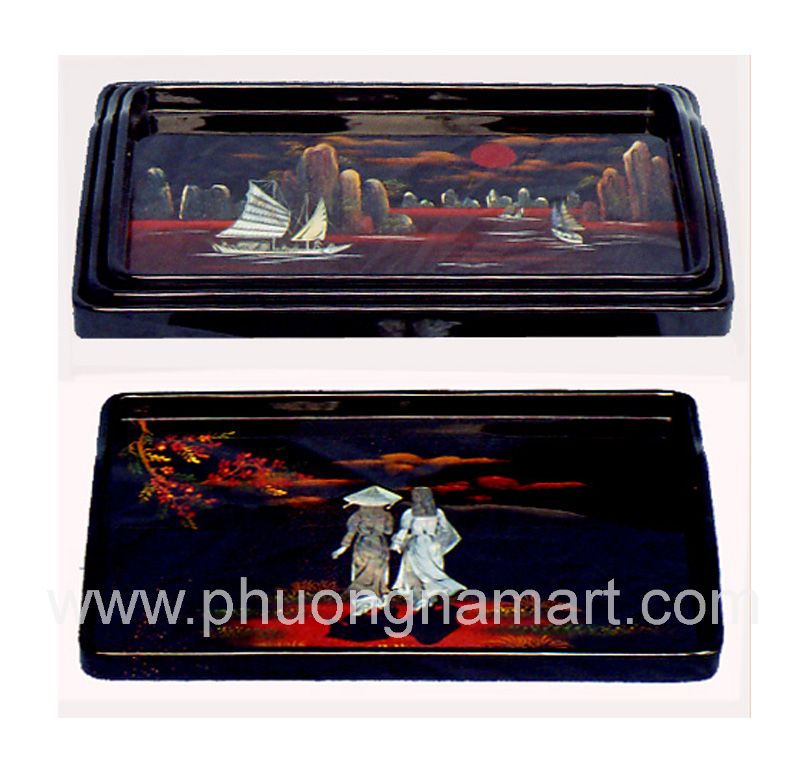 Other Lacquer-Ware Items - Tray - PN024014