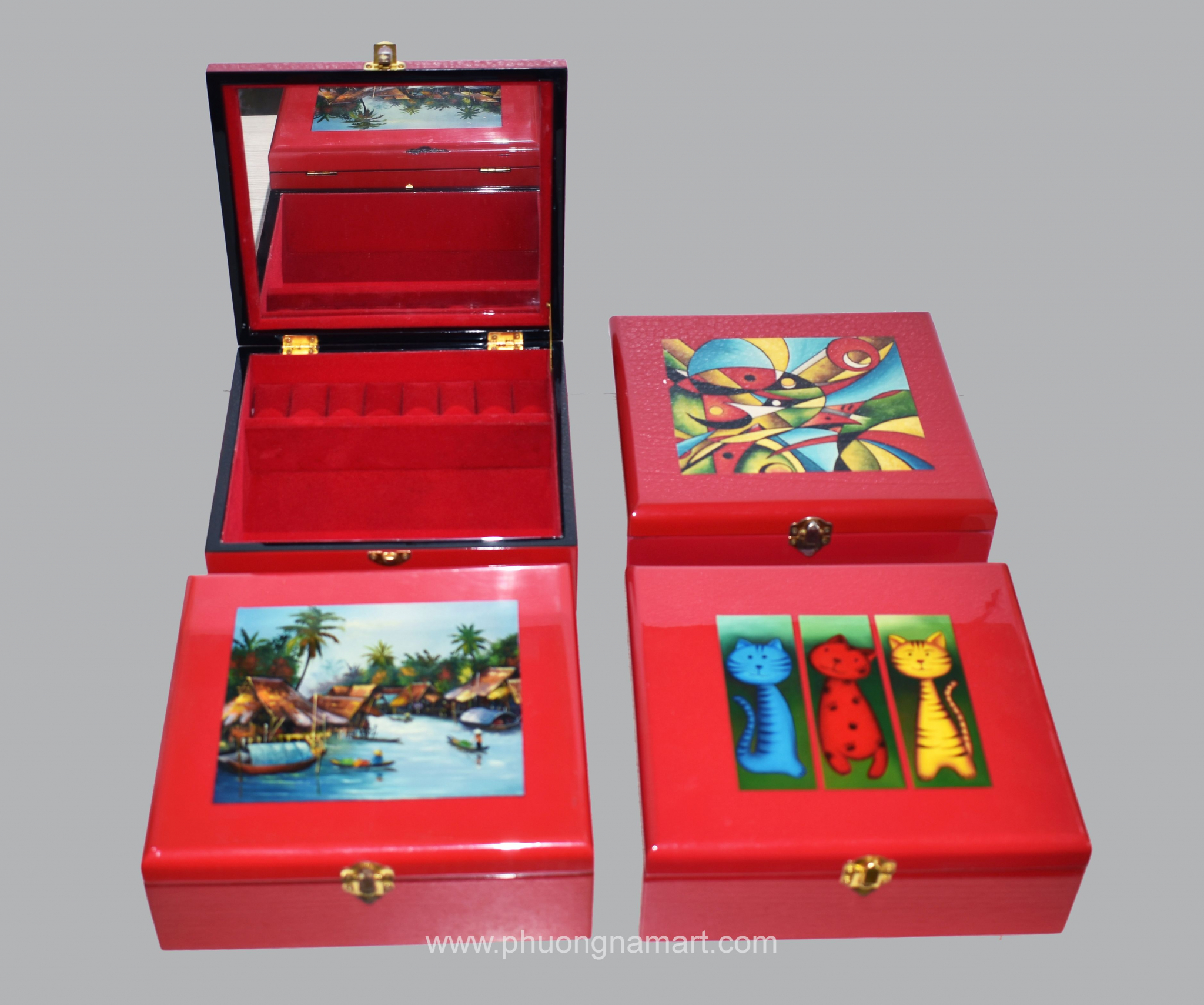 Other Lacquer-Ware Items - Box Lacquer - PN022015