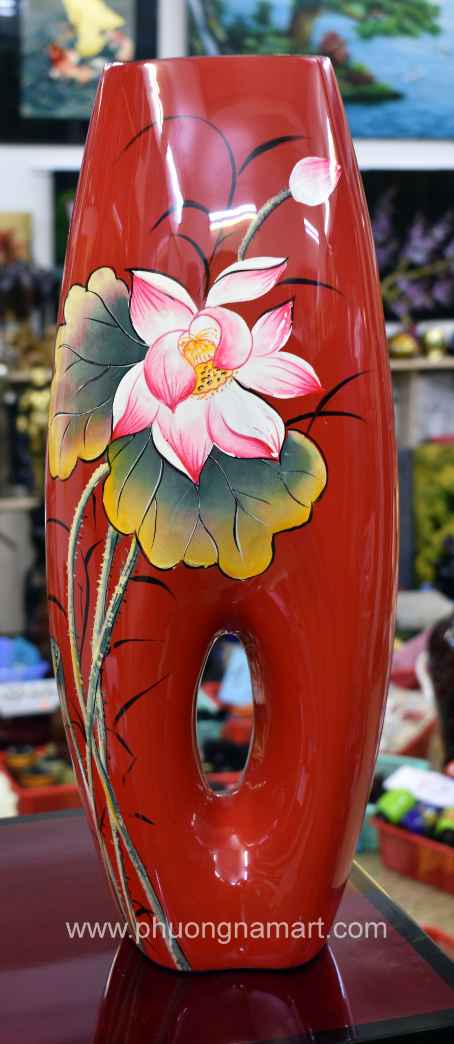 Other Lacquer-Ware Items - Vase - PN025006