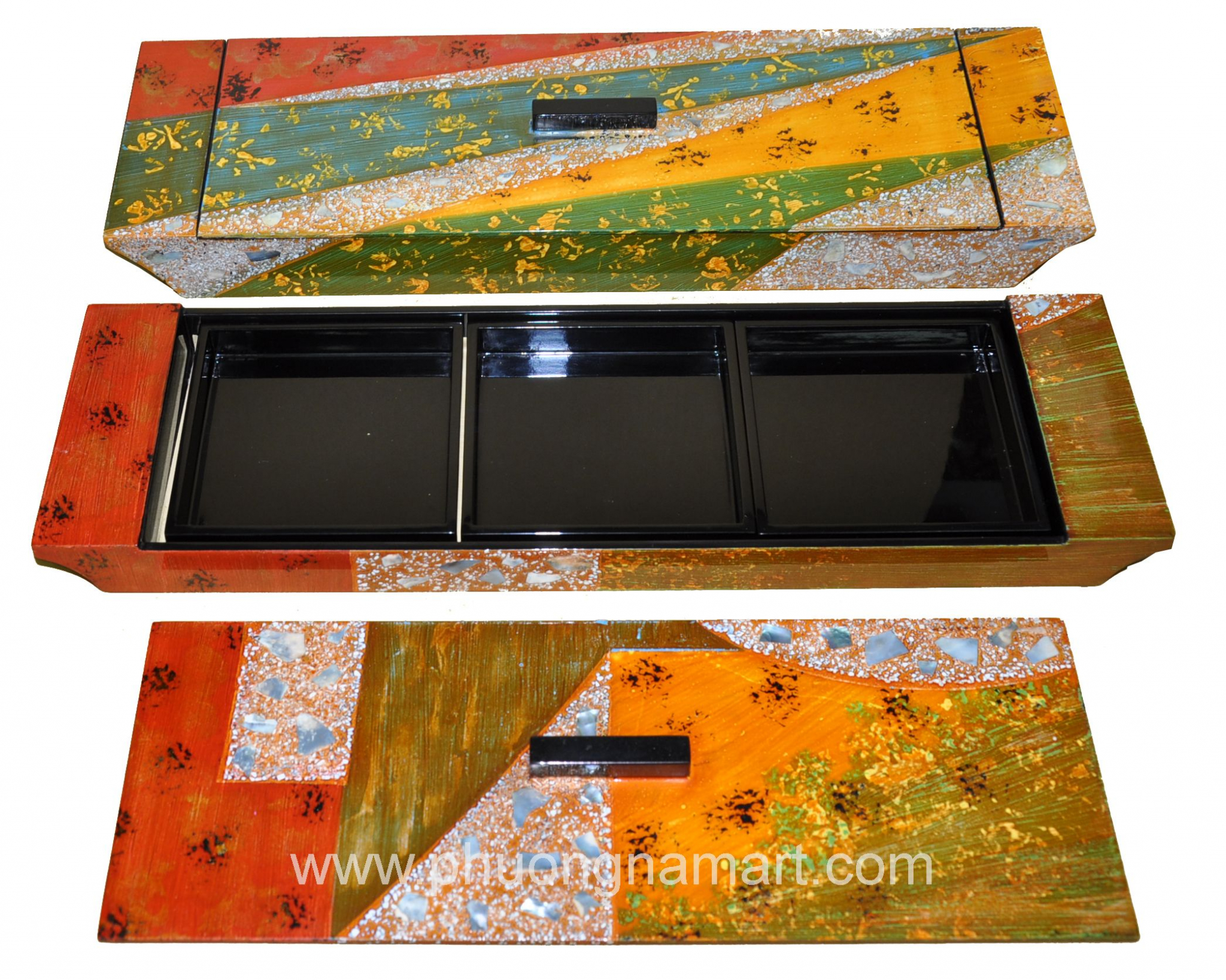 Other Lacquer-Ware Items - Box Lacquer - PN022006